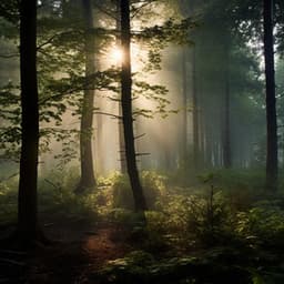 Coro Melódico Del Atardecer: Serenata De Cuencos Naturales Del Bosque - Clav polvoriento