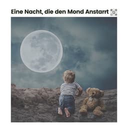 Eine Nacht, die den Mond anstarrt - Weißes Rauschen HD