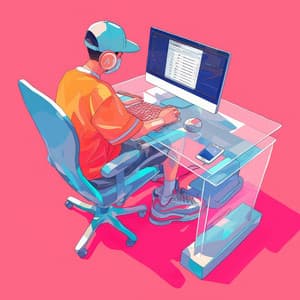 Lær med Celeste Solopgang: Lysets Lektioner i Læsning - Improve Concentration Music Oasis