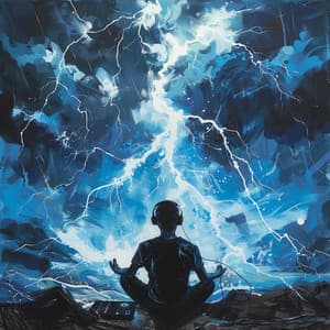 Meditation Thunder: Zen Soundscape Immersion - PowerThoughts Meditation Club