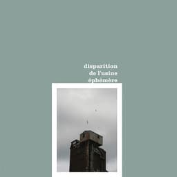 Disparition de l’usine éphémère - Philippe Lauzier