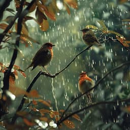 Zen Rain Meditation: Binaural Birds and Nature Calm - Natural Meditation Guru