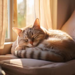 Melodías Relajantes Para Gatos Relajantes - Feliz domingo por la mañana música