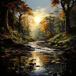 Estudio Del Río Que Fluye: Paisajes Sonoros Pacíficos - Música para Cafeterías