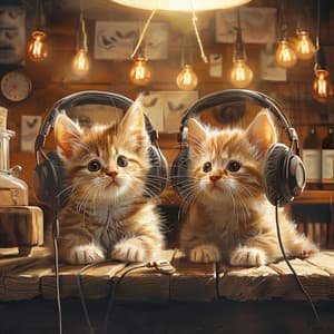 Whiskered Rhythms: Playful Music for Cats - Calming Kitten Music