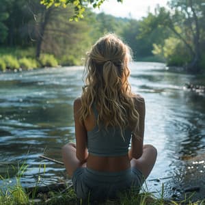 Armonía De Meditación En El Río: Ecos Suaves De La Corriente - Lista de reproducción para relajarse por la mañana