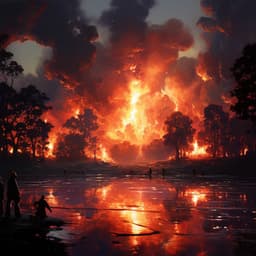 Serenidad De Sueño A La Luz Del Fuego: Música Para Dormir - Música del domingo por la noche