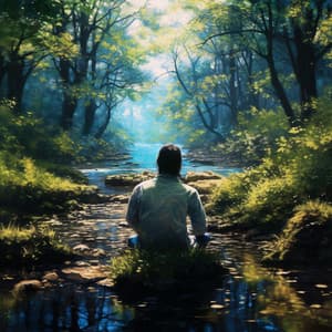 Música Para Alivio Del Estrés: Rapsodia Pacífica En La Orilla Del Estanque - Grabaciones de campo