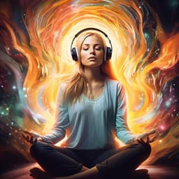 Focused Ember: Fire Focus Symphony - Focus on Breathing