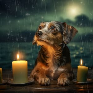Blaze's Canine Cadence: Fire and Music - Anxiety Relief