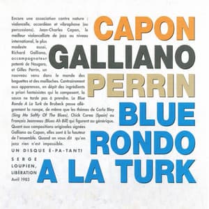 Blue Rondo à la Turk - Richard Galliano