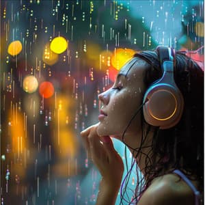 Binaural Rain Lullabies: Sleep Melodies - Sounds of Rains & Thunder Storms