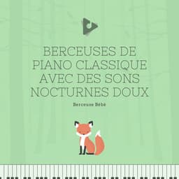Berceuses de Piano Classique avec des sons Nocturnes Doux - Berceuse bébé