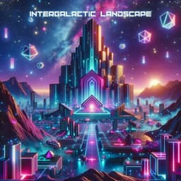 Intergalactic Landscape: Temple of Synthwave - After Work Chillout Zone