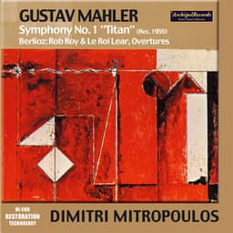 Dimitri Mitropoulos conducts Mahler Symphony No. 1live - New York Philharmonic