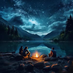 Outdoor Riverside Firelight Serenity - Bristle Sweeps