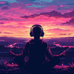Quiet Mind: Lofi Meditation Sounds - Nighttime Calm Lofi