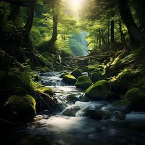 Melodías Naturales Del Río: Sonidos De Agua De La Naturaleza - Naturaleza