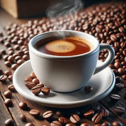 Cafe at Morning - Vintage Cafe