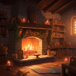 Llamas De Relajación: Melodía Cálida De Fuego - ASMR Dinamarca