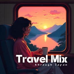 Travel Mix through Japan - Lofi Japanese Cafe