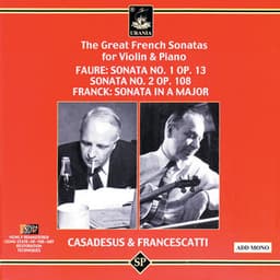 The Great French Sonatas for Violin & Piano - Robert Casadesus