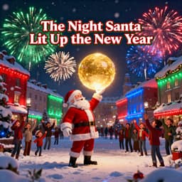 The Night Santa Lit Up the New Year - Christmas Song Instrumental