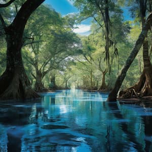 Estudio Tranquilo Junto A La Cascada: Paisajes Sonoros Relajantes - Piedra de la tierra