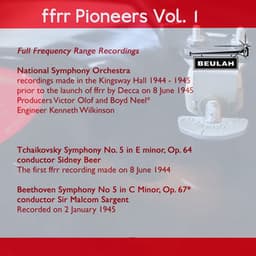 Ffrr Pioneers Vol. 1 - National Symphony Orchestra