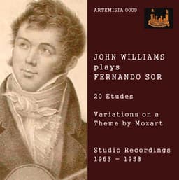 Sor: 20 Etudes & Variations on Theme by Mozart - Fernando Sor