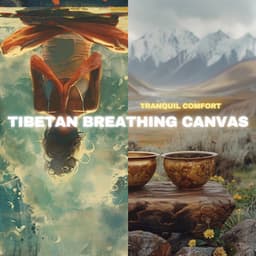 Tibetan Breathing Canvas: 4444 Brushstrokes of Calm - Tranquil Comfort