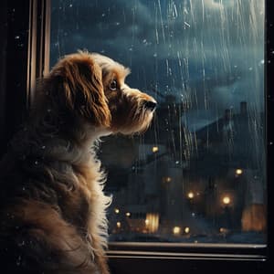 Armonías En La Lluvia: Música Lluviosa Para Perros - Perspectiva de la naturaleza