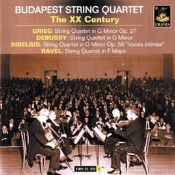 Budapest String Quartet: The XX Century - Budapest String Quartet