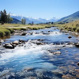 Aguas Tranquilas: Meditación A Orillas Del Río Con Coral - Naturaleza FX