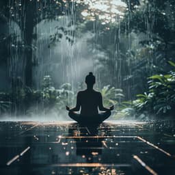 Binaural Rain: Mindful Meditation Echoes - Medi Rela