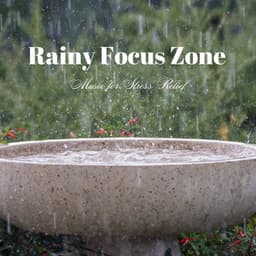 Rainy Focus Zone: Music for Stress Relief - Rain - Spring Shower