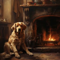 Himno Junto Al Fuego Para Los Sueños Caninos: Música Para Aliviar El Estrés - Nativa americana