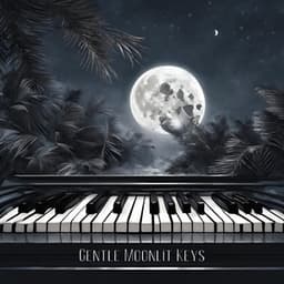 Gentle Moonlit Keys: Tranquil Jazz Moments - Piano Music Collection