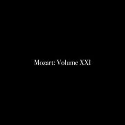 Mozart: Volume XXI - Al Goranski