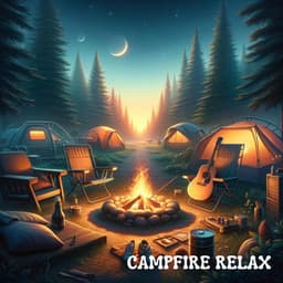 Campfire relax: Musique de nature, Soirée feu de camp - Musique Coeur de la Nature