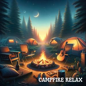Campfire relax: Musique de nature, Soirée feu de camp - Musique Coeur de la Nature