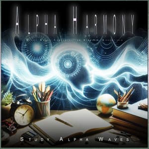 Alpha Harmony: Study Waves Concentration Binaural Essentials - Study Alpha Waves