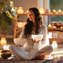 Ripristino del nervo vago per dormire: Musica da bagno con suoni di cristallo e suoni della natura per andare a letto - Relax musica zen club