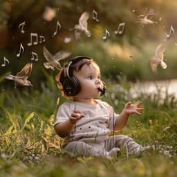 Binaural Birds for Babies: Gentle Nature Sounds - 92 88 Hz - Baby Songs Music