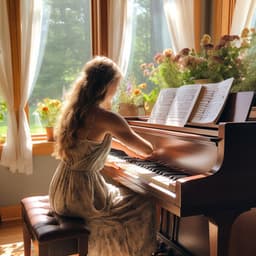 Acordes De Concentración: Armonía Profunda De Piano - Piano de salón suave