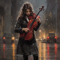 Rain Hues: Palette of Solace Melodies - Chakra Cleansing Music Sanctuary