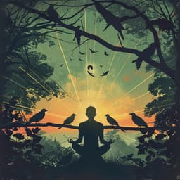 Birds in Meditation: Binaural Harmonies - 80 88 Hz - Meditation Simple