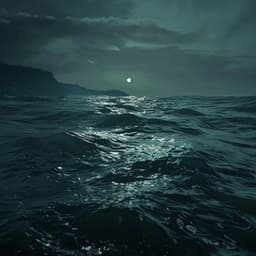 Nighttime Chill: Ocean Waves for Restful Sleep - Intense Studying