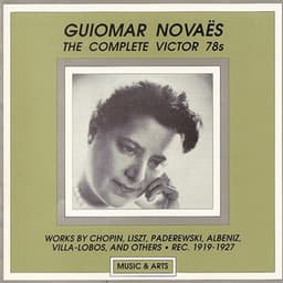 Piano Recital: Novaes, Guiomar - Guiomar Novaes