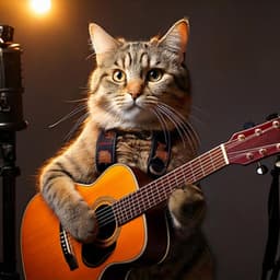 Cats and Grace: Soothing Guitar Music for Serenity - Guitar Music Romance